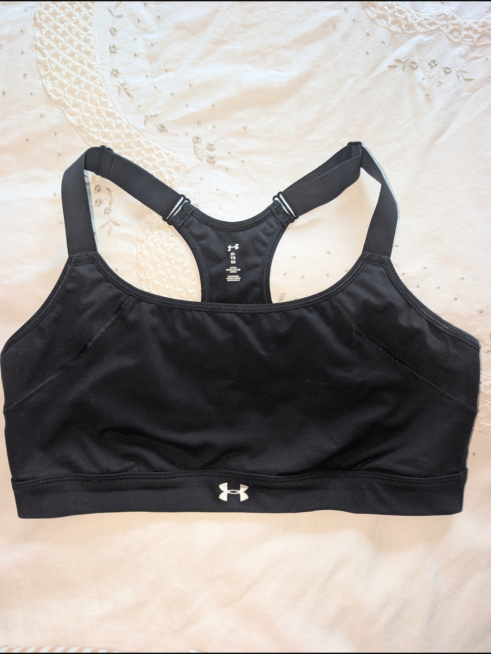 Under Armour Black Racerback Sports Bra